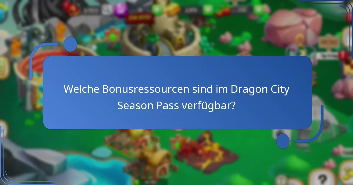 Welche Premium-Artikel sind im Dragon City Season Pass enthalten?